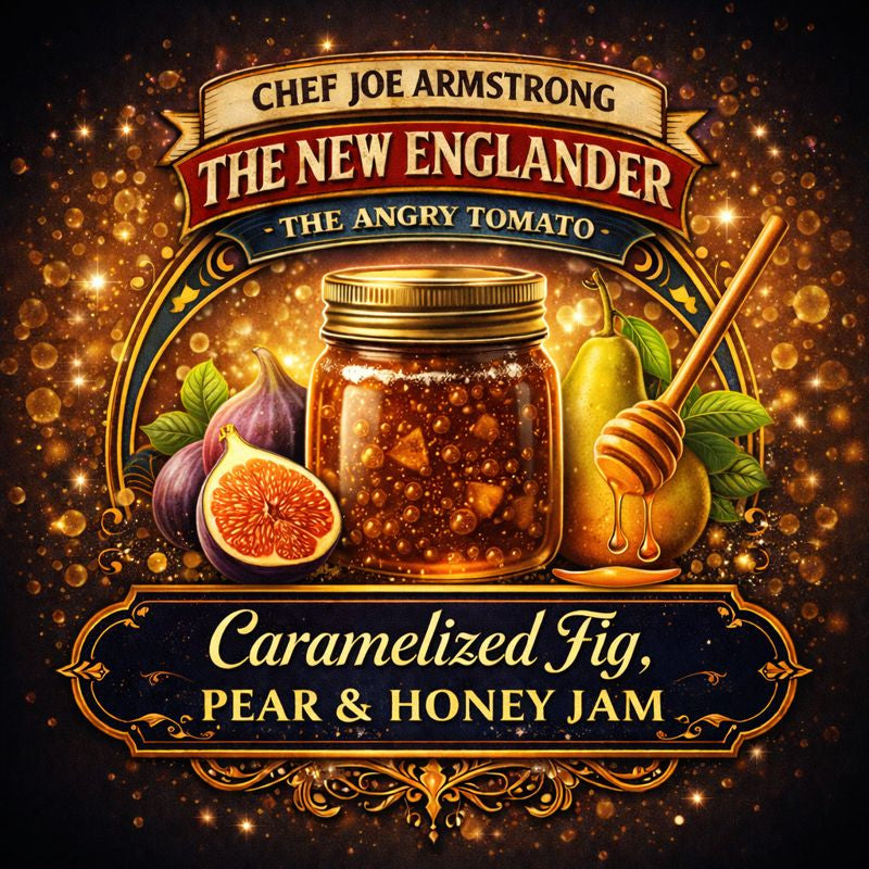 Caramelized Fig, Pear & Honey Jam